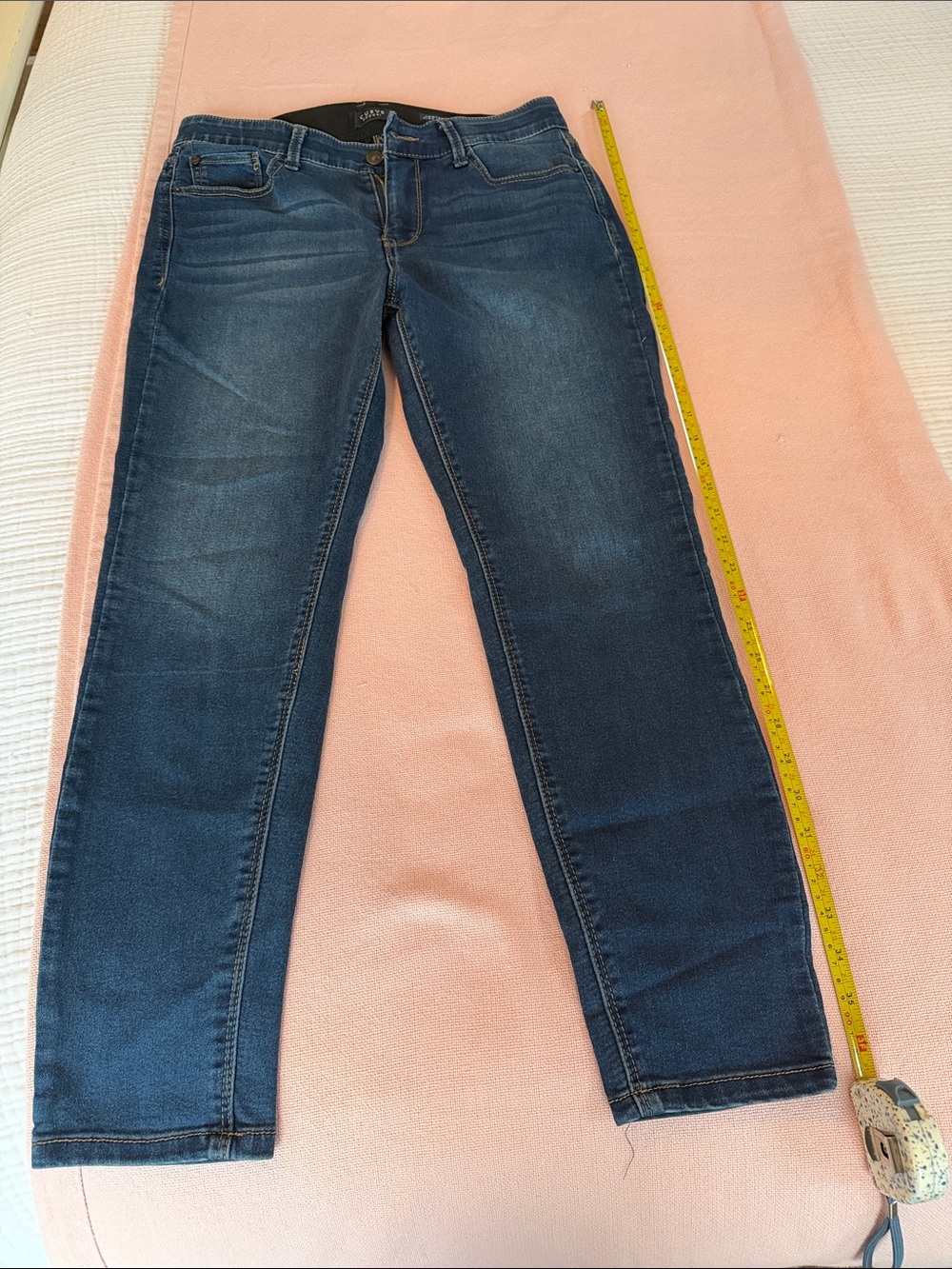 Curve Appeal- Classic Dark Blue Women's Jeans - Stretch Slim Fit